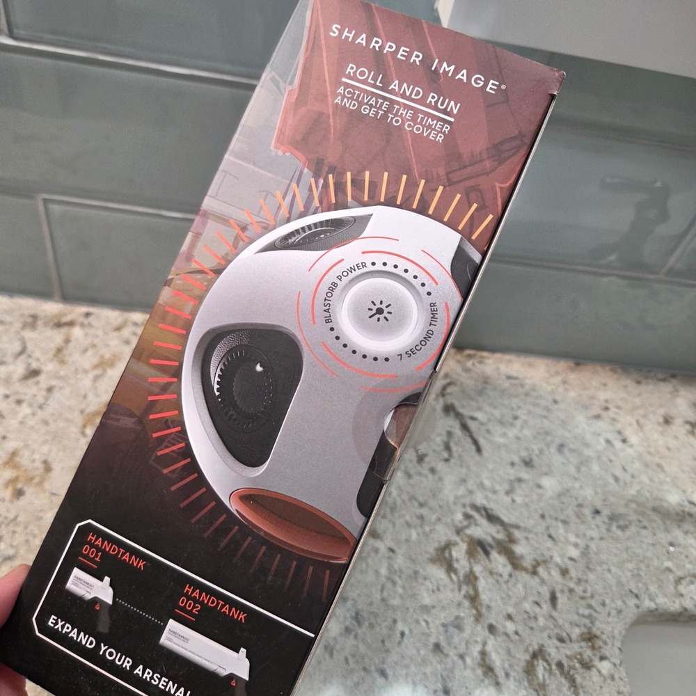 Sharper Image Laser Tag Blast  Orb Motion Sensor Automatic Trap OPENED BOX NEW - Picture 5 of 8